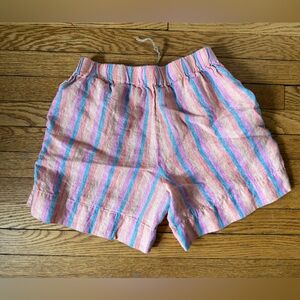 Faherty Laguna Linen Bayview Shorts - Size Small